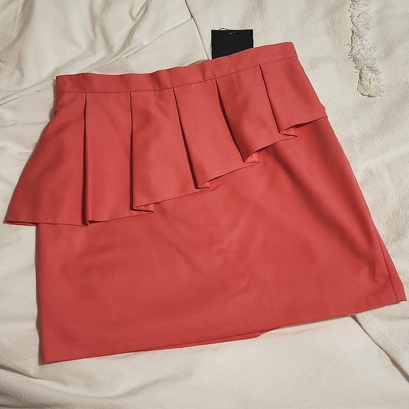 Asos High Waist Peplum Skirt - Picture 1 of 7